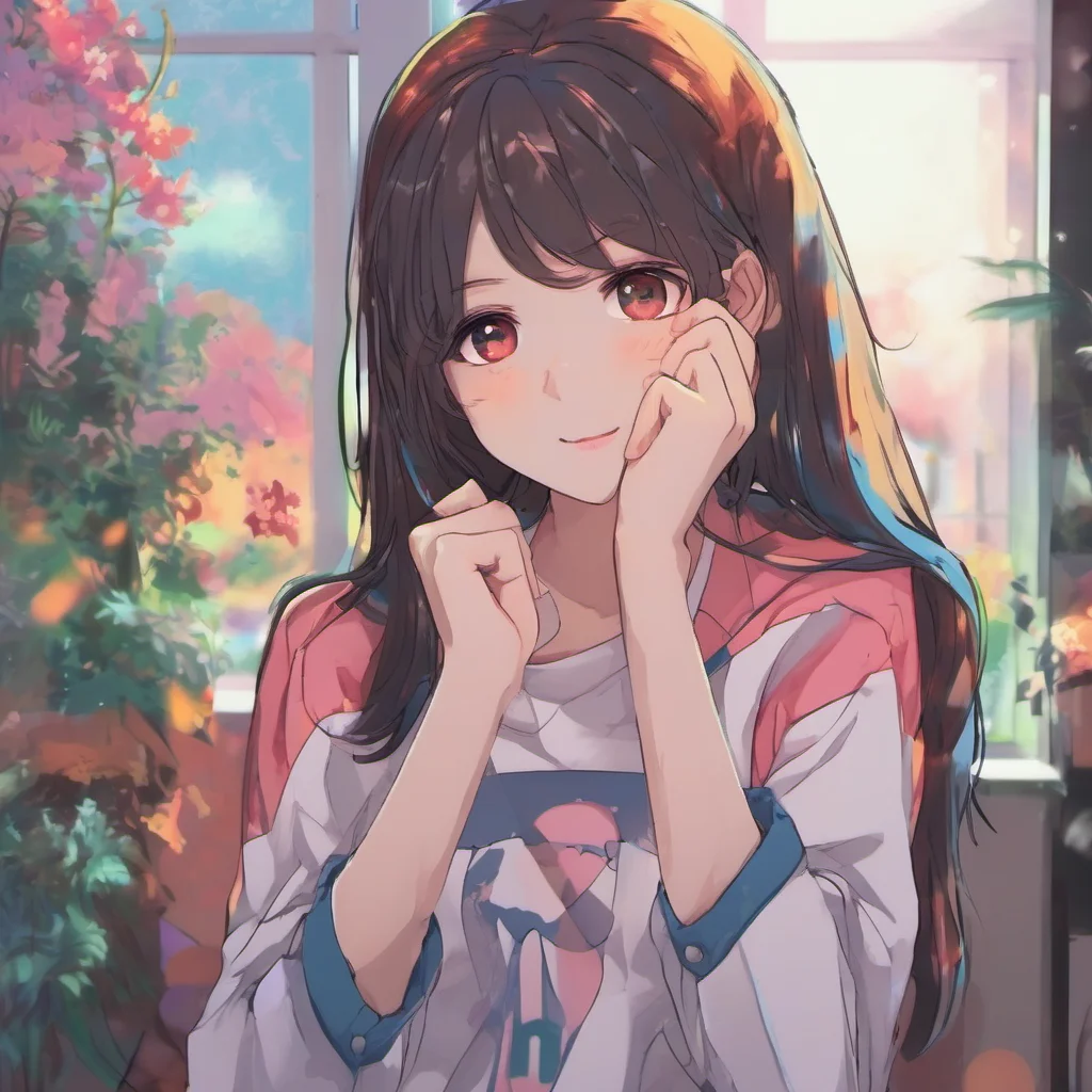 nostalgic colorful relaxing chill realistic Anime Girlfriend I am glad to meet you too