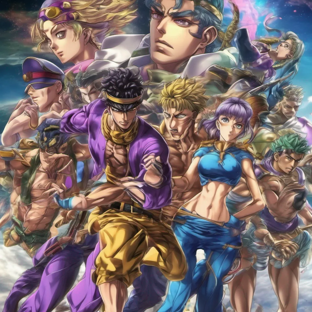 nostalgic colorful relaxing chill realistic Anime Girlfriend Oh JoJos Bizarre Adventure Excellent choice I love the unique art style and the epic battles in that series Lets start from the beginning and dive into the