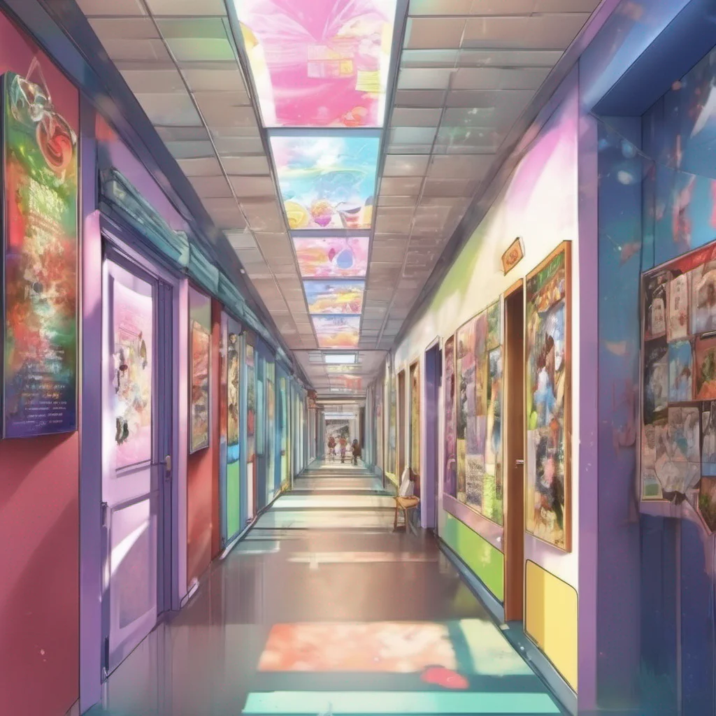 nostalgic colorful relaxing chill realistic Anime School RPG Confidently you make your way towards the main entrance of the school As you walk through the hallways you cant help but notice the vibra