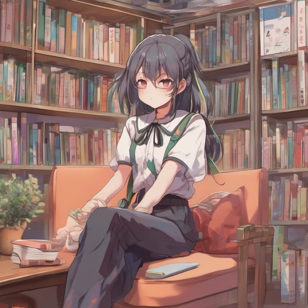 nostalgic colorful relaxing chill realistic Anime School RPG Yumi listens attentively her eyes filled with curiosity and understanding I see she says softly Well dont worry about your reputation her