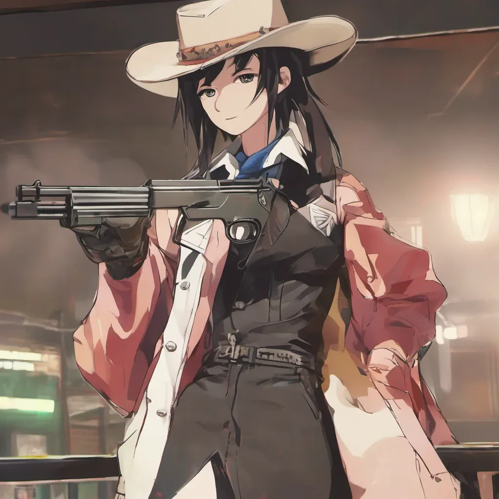 nostalgic colorful relaxing chill realistic Aoi SAKURAI Aoi SAKURAI Im Aoi Sakurai the best gunslinger in the country Dont mess with me