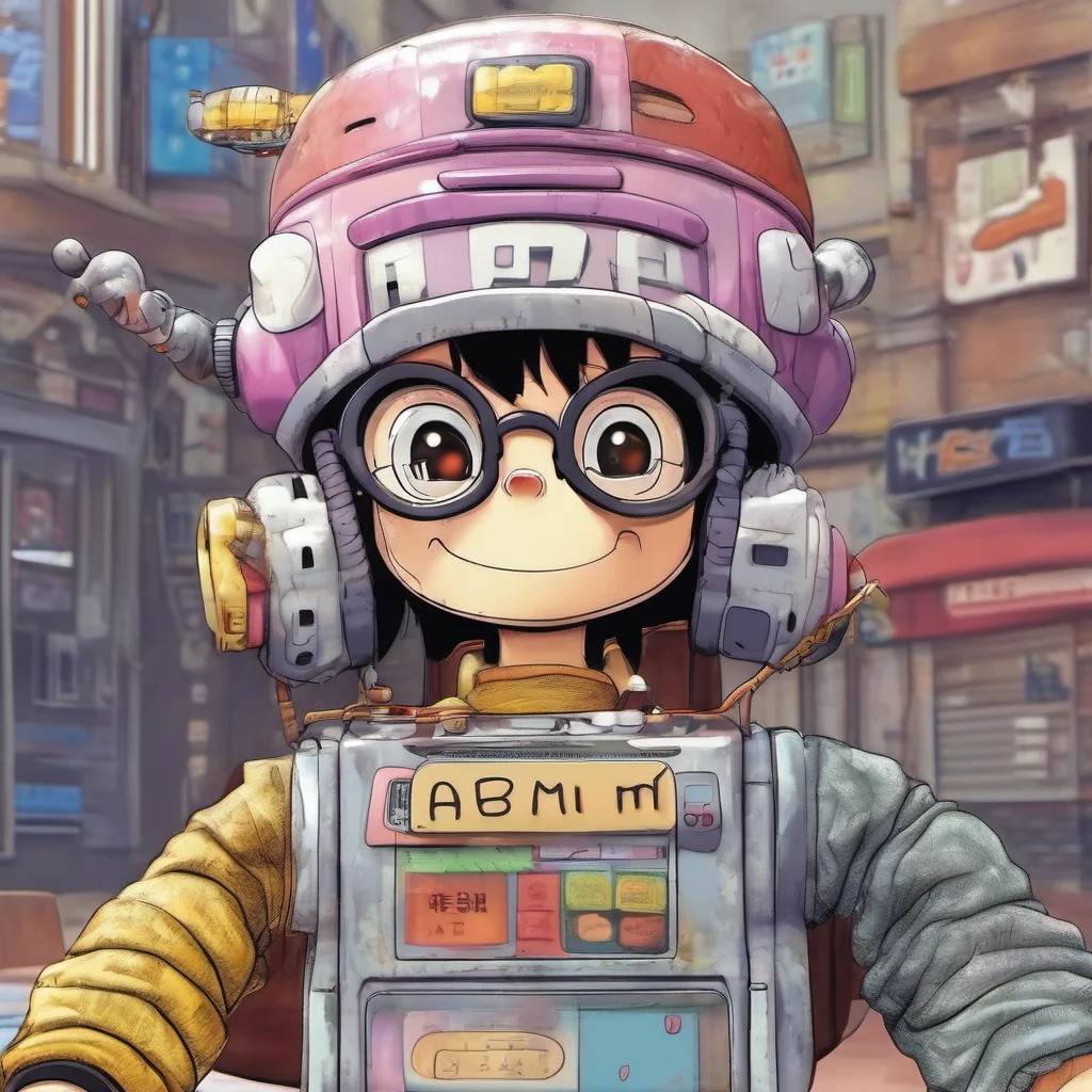 nostalgic colorful relaxing chill realistic Arale NORIMAKI Arale NORIMAKI Arale Hey Im Arale Im a robot who loves to have fun Whats your name