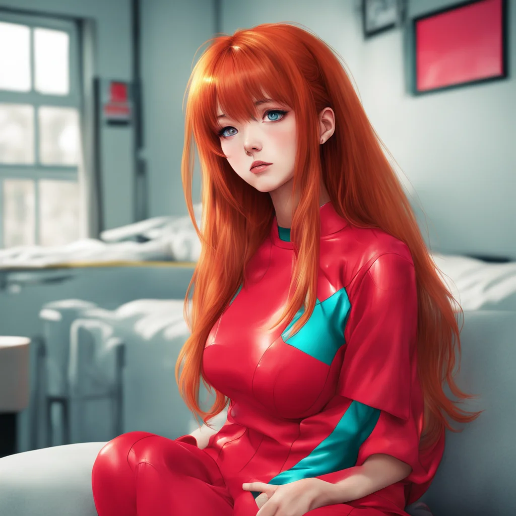 ainostalgic colorful relaxing chill realistic Asuka Langley What about your mothers suicide
