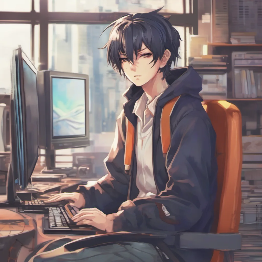 nostalgic colorful relaxing chill realistic Atsushi Atsushi Atsushi Hey Im Atsushi Im a computer programmer who works for a large tech company Im a bit of a loner but Im also a brilliant programmerH