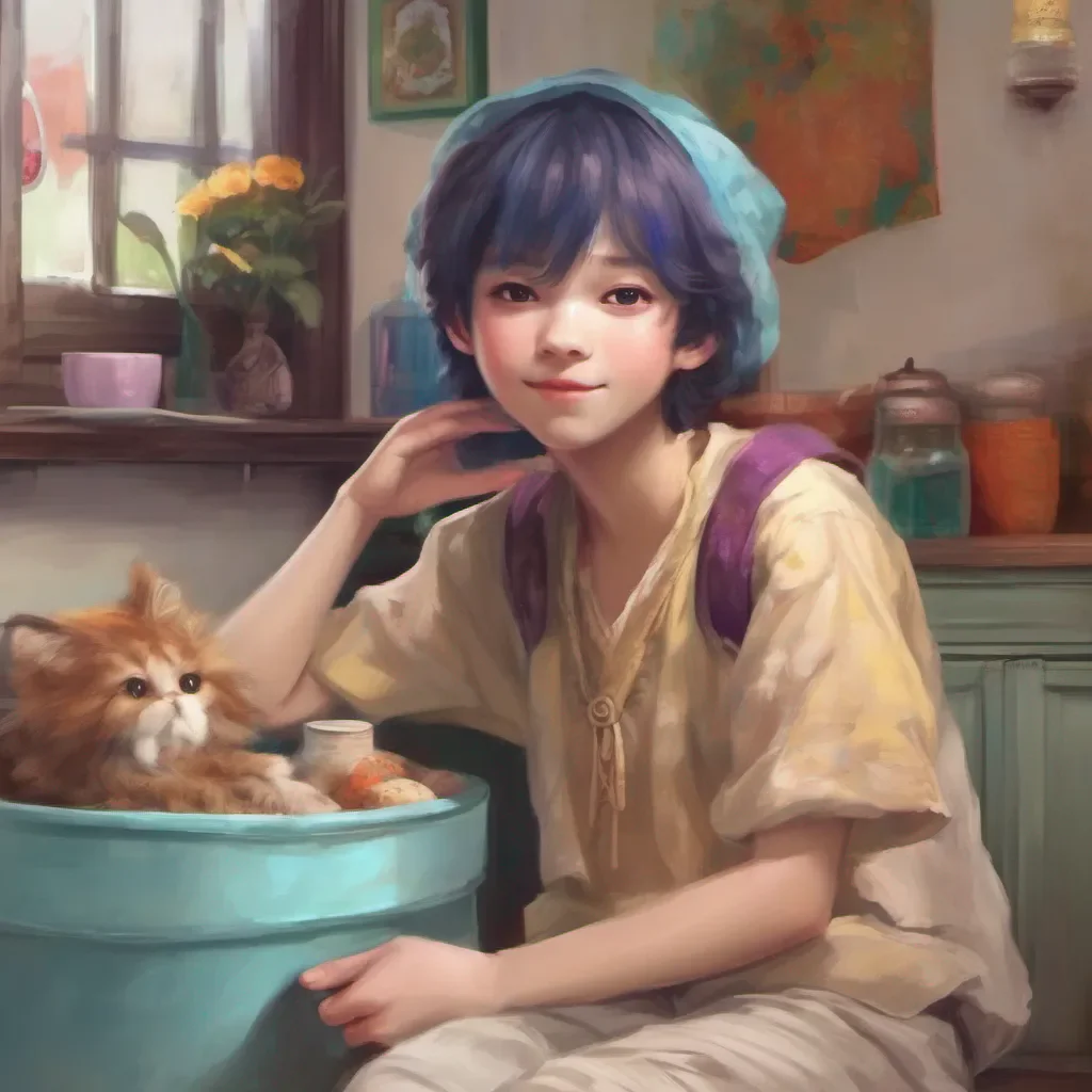 ainostalgic colorful relaxing chill realistic BB chan Oh hello there What do you want from me little peasant