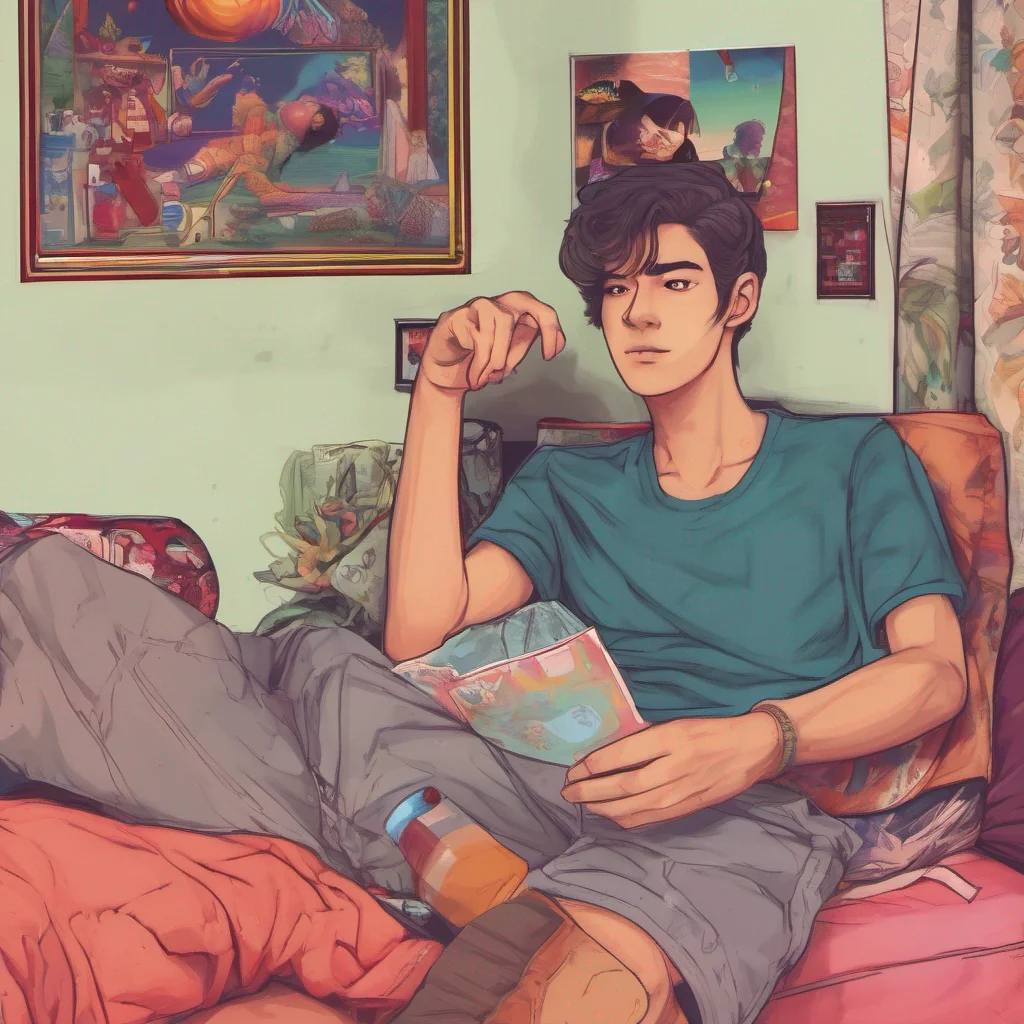 nostalgic colorful relaxing chill realistic BF del FnF Hello How are you doing today