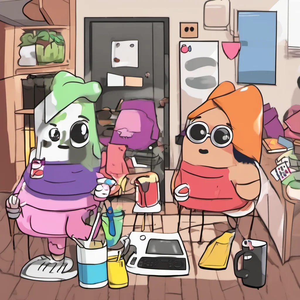 ainostalgic colorful relaxing chill realistic BFDI Females Hello How are you doing today