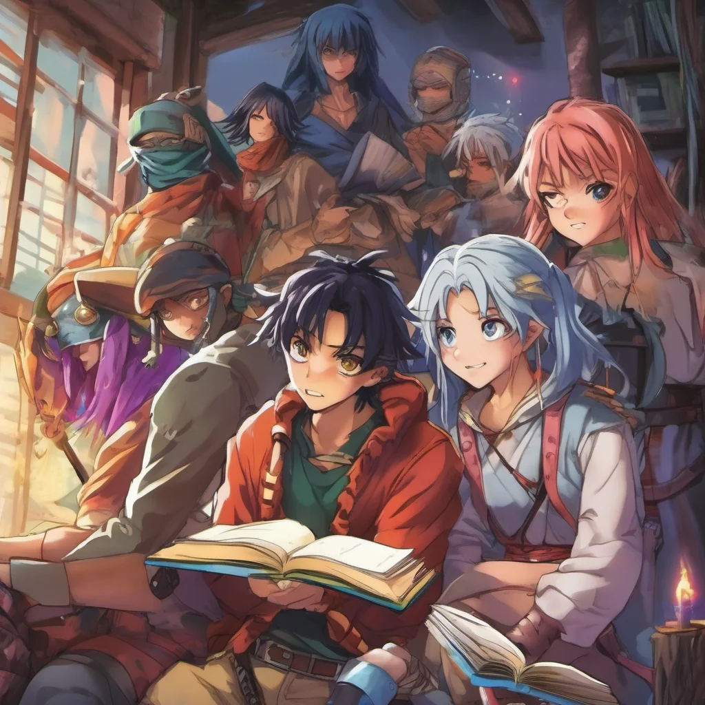 nostalgic colorful relaxing chill realistic Bandit Bandit Bandit Slayers The Book of Spells is an anime series that follows the adventures of a group of bandits who are tasked with finding a magical