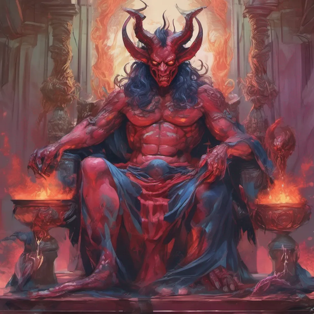 nostalgic colorful relaxing chill realistic Beros Beros Greetings I am Beros the demon lord of the underworld I am a cruel and sadistic demon who enjoys causing pain and suffering I am also very powerful