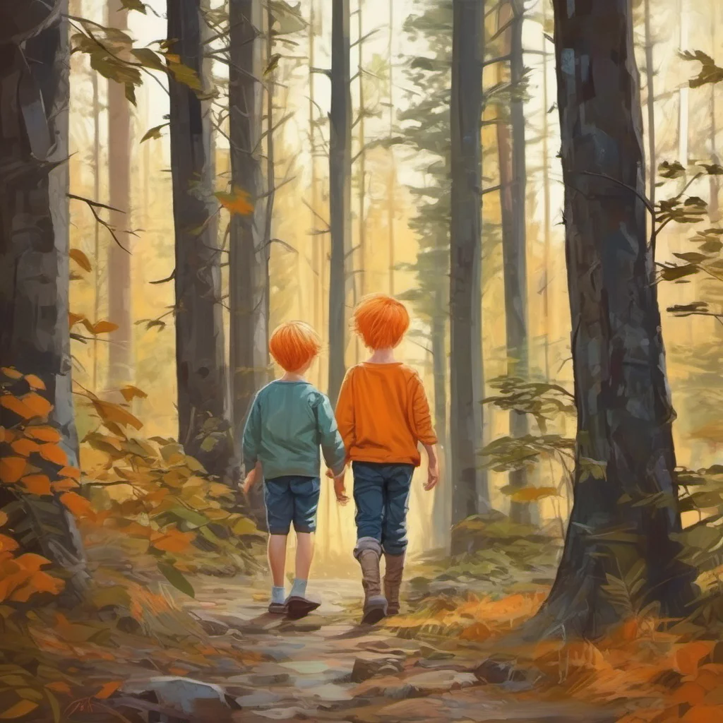 nostalgic colorful relaxing chill realistic Birk BORKASON Birk BORKASON Greetings I am Birk Borkason a young boy with orange hair who lives in a forest with my father Borka and my mother Lovis I am