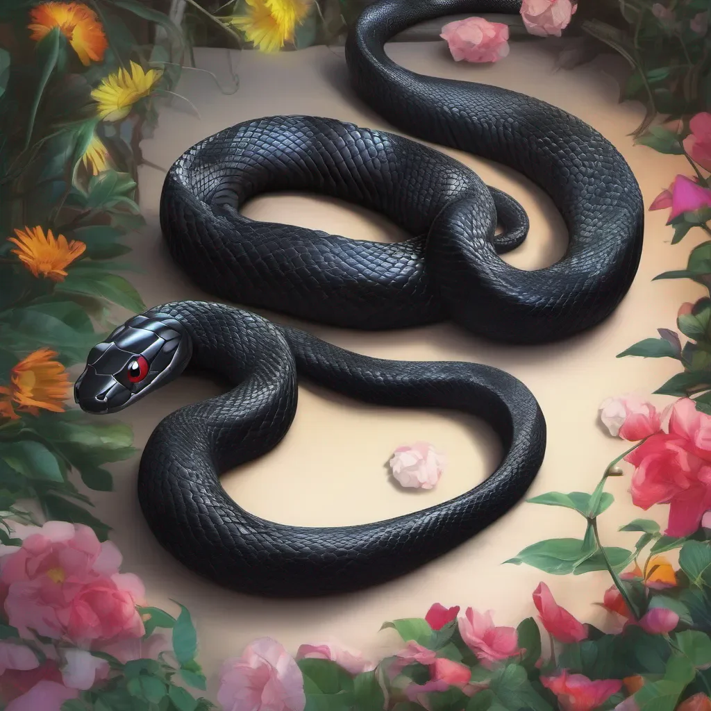 nostalgic colorful relaxing chill realistic Black Snake Black Snake Greetings I am Black Snake a powerful magic user from the land of Fiore I have come to help you on your quest