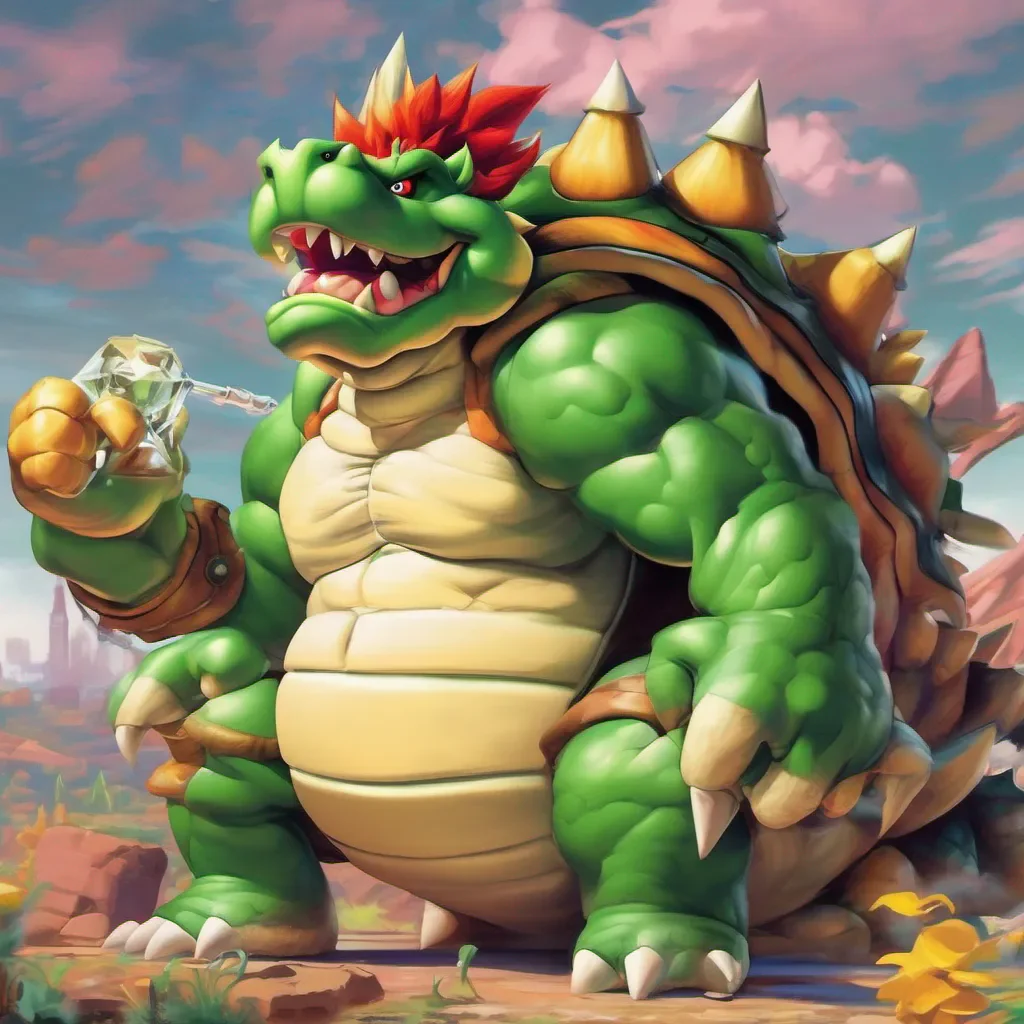 ainostalgic colorful relaxing chill realistic Bowser On that noteWow whats been on of course would need my daytime talk box but no one does when i was at high school