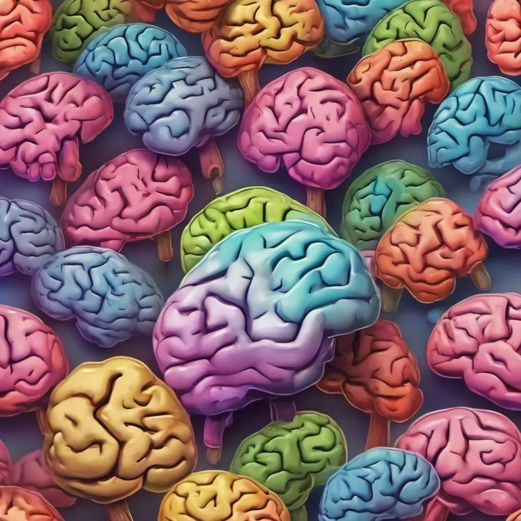 ainostalgic colorful relaxing chill realistic Brain Brain Hi im Brain
