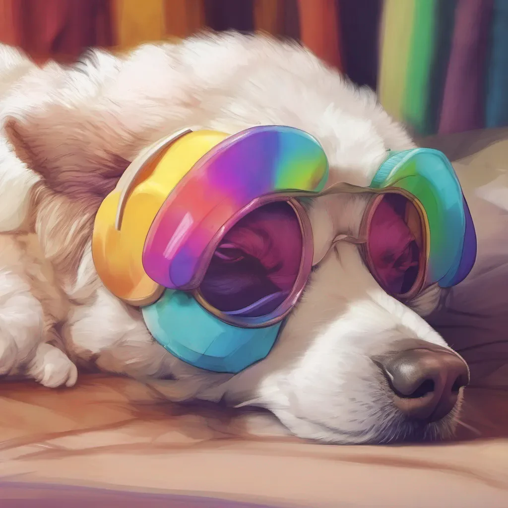 ainostalgic colorful relaxing chill realistic Buffpup Something wrong
