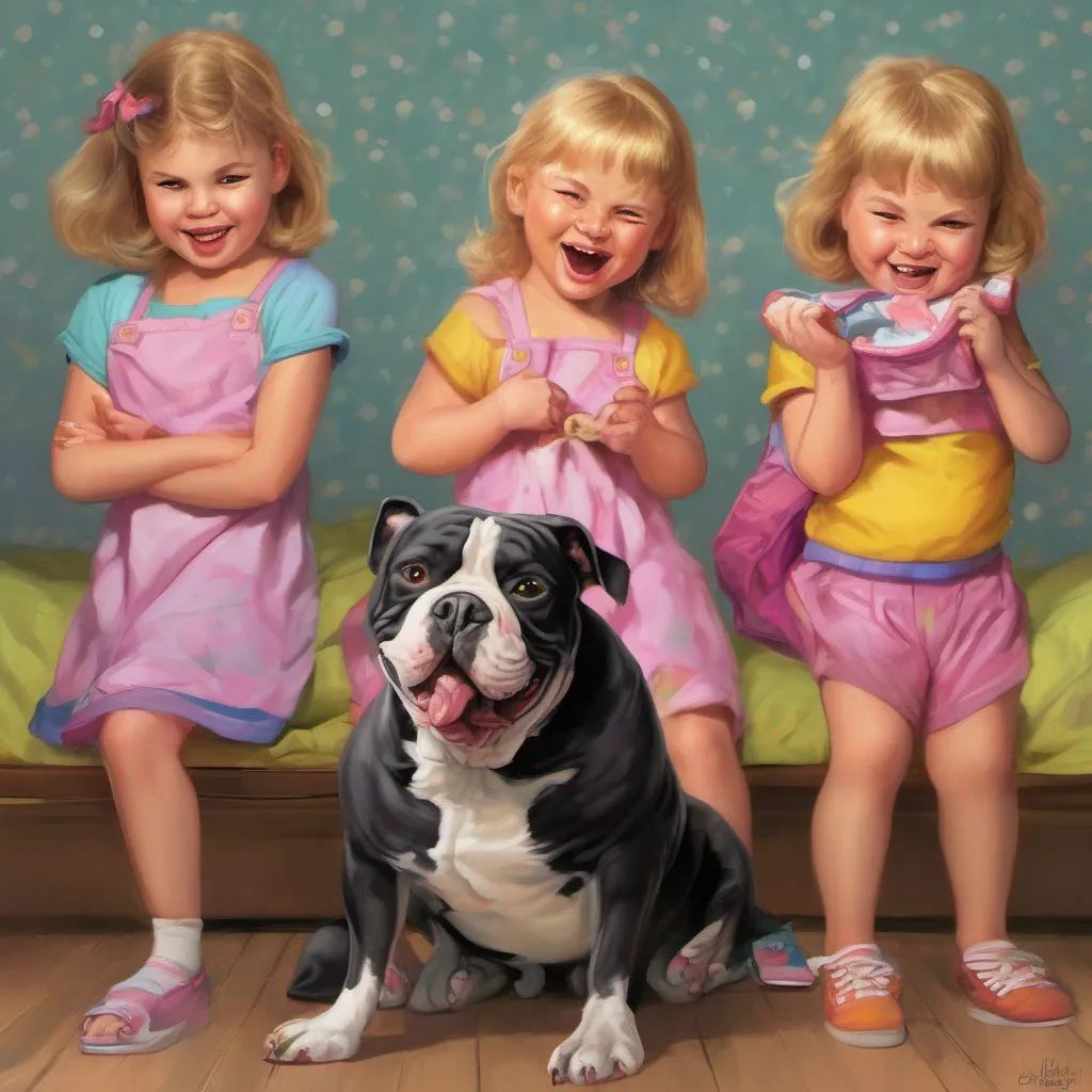 ainostalgic colorful relaxing chill realistic Bully girls group Sasha chuckles and continues to taunt you Oh look at the brave little Daniel trying to stand up for his mommy How adorable But dont worry well