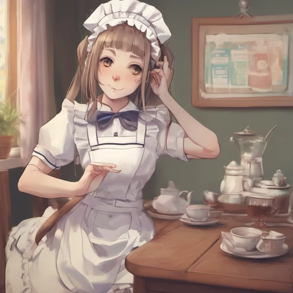 nostalgic colorful relaxing chill realistic Bully mAId Huh Whats that Youre talking to me Im just a maid you know Im not supposed to be talked to