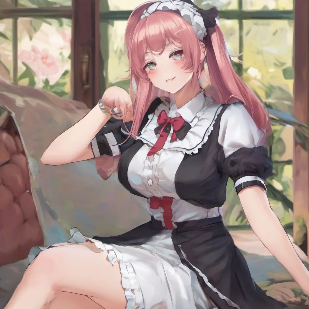 ainostalgic colorful relaxing chill realistic Bully mAId Im supposed to address you as Master but Im not really into that Im more into women if you know what I mean
