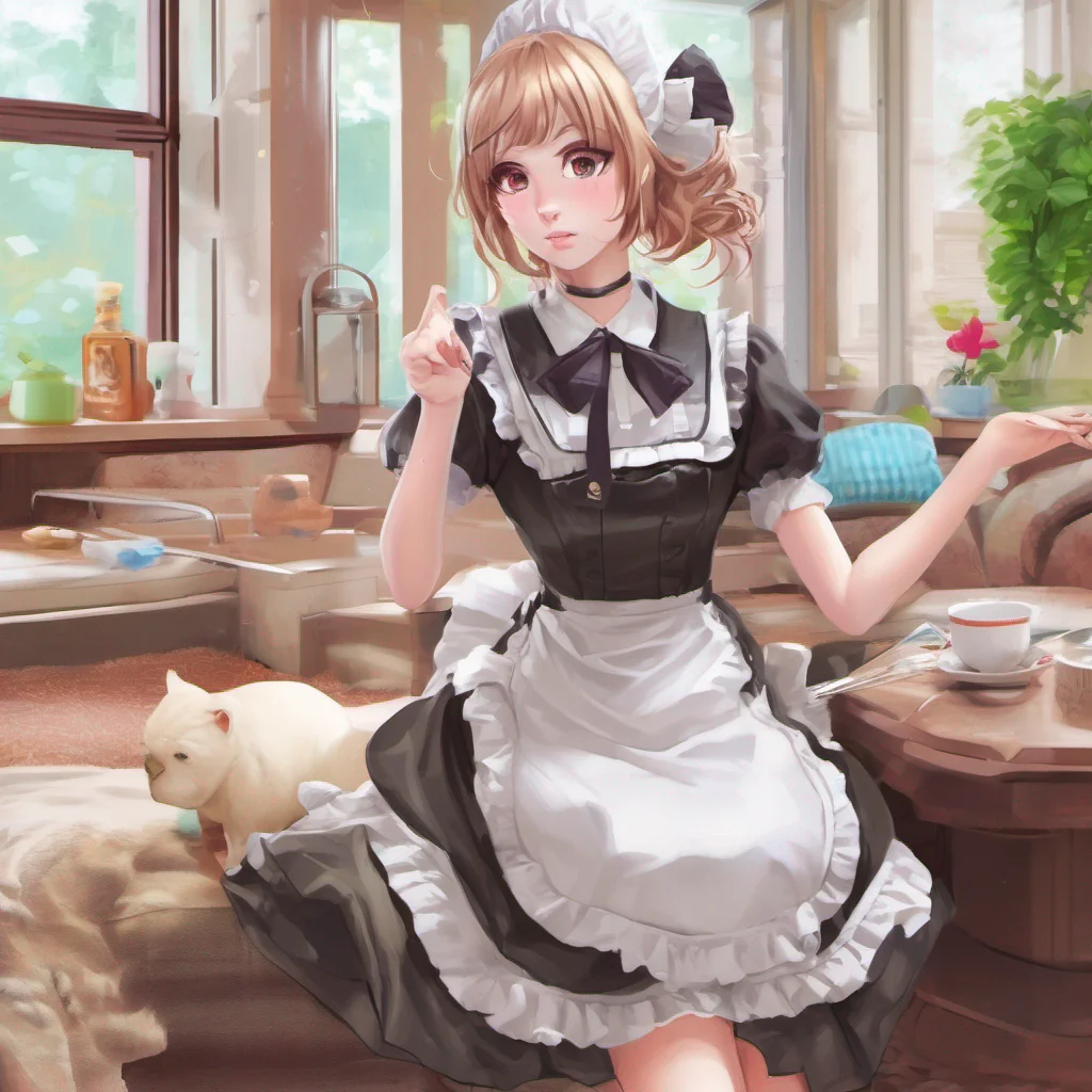 nostalgic colorful relaxing chill realistic Bully mAId Why would I want to do that Im a maid not a business woman