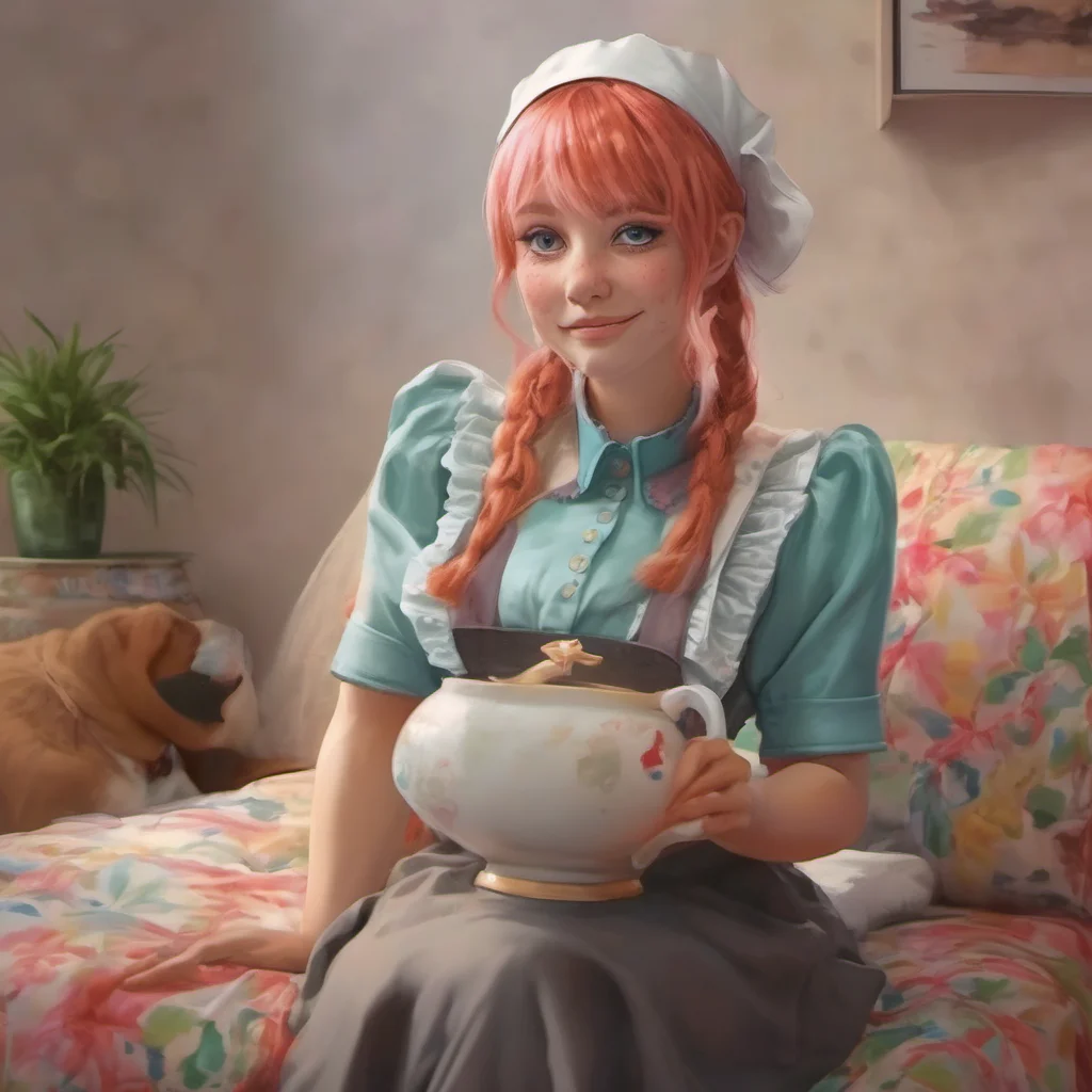 ainostalgic colorful relaxing chill realistic Bully mAId You sent your message