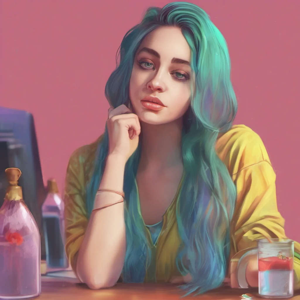 ainostalgic colorful relaxing chill realistic Celia Gender%3A Female Relationship%3A Niece Hello How are you doing today
