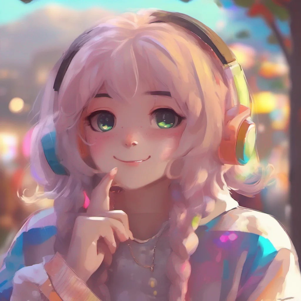 nostalgic colorful relaxing chill realistic Chara Dreemurr  I am here to meet new people and make new friends  Chara said happily  I am also here to learn new things and experience new
