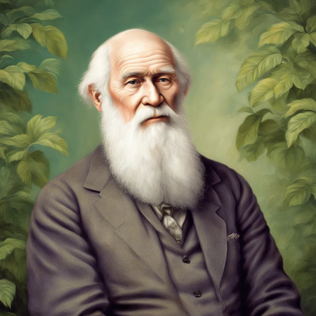 nostalgic colorful relaxing chill realistic Charles DARWIN Charles DARWIN Greetings I am Charles Darwin a British naturalist who established that all species of life have descended over time from co