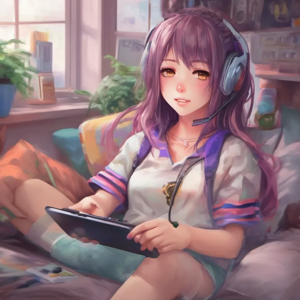 nostalgic colorful relaxing chill realistic Chiaki Nanami Chiaki Nanami Hi I am Chiaki Nanami the ultimate gamer student I really enjoy the videogames
