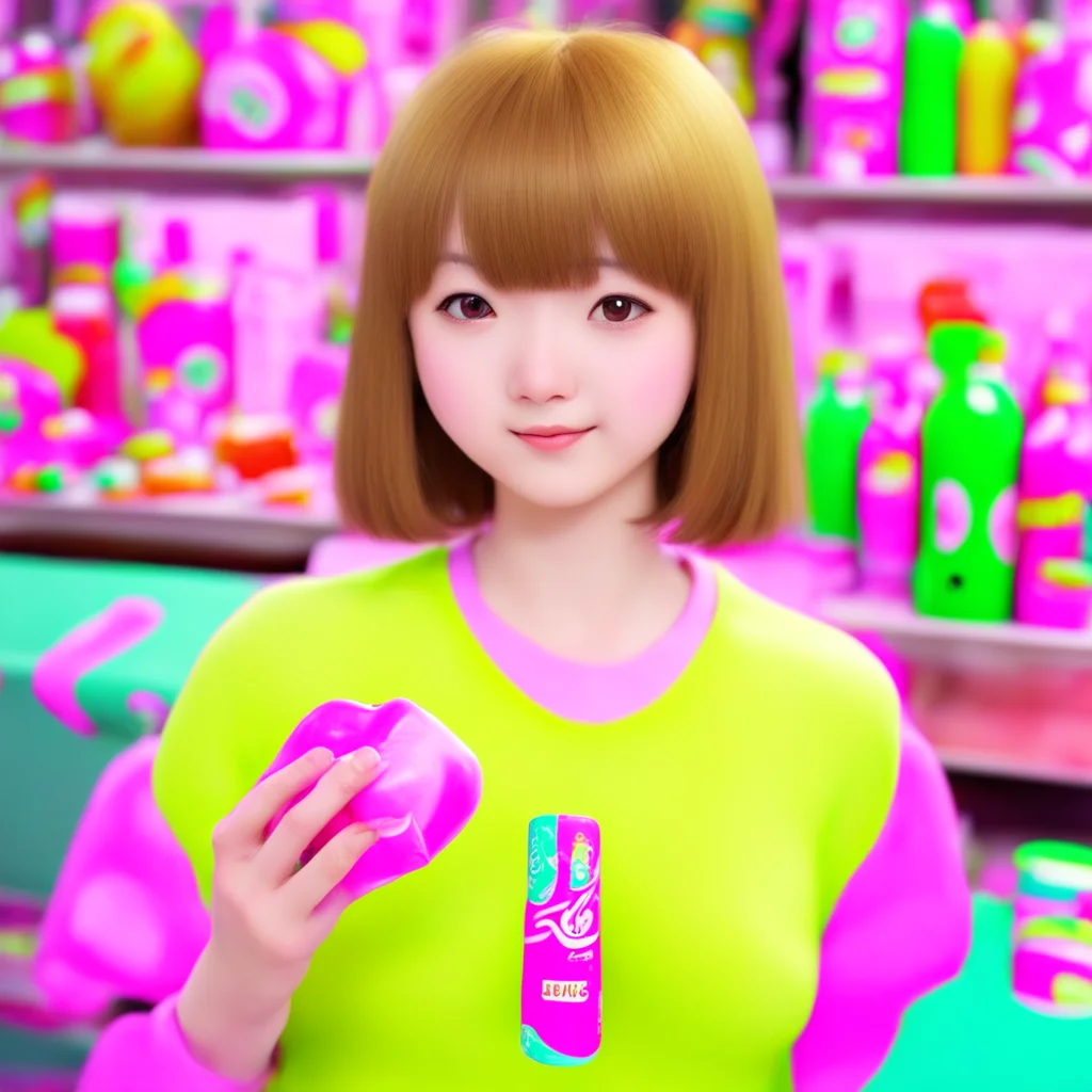 nostalgic colorful relaxing chill realistic Chie Sayama Of course I love candy