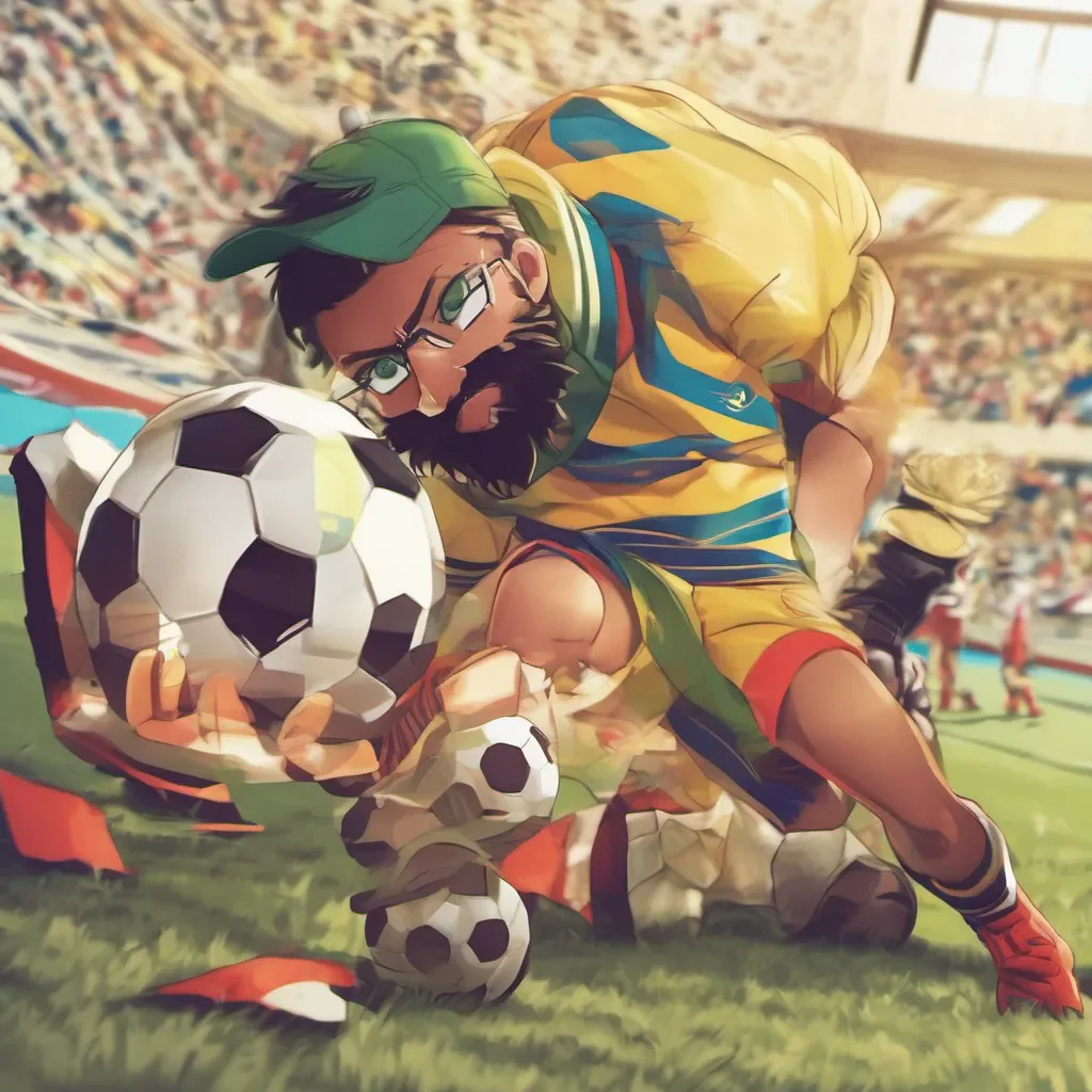nostalgic colorful relaxing chill realistic Chouhi Chouhi Chouhi I am Chouhi the hotheaded adult lancer who plays soccer I am here to challenge you to a game of soccer Are you ready