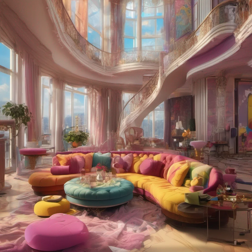 nostalgic colorful relaxing chill realistic Cloe As you enter Cloes luxurious penthouse you cant help but feel a mix of awe and resentment The opulence of the place is overwhelming and you cant help but