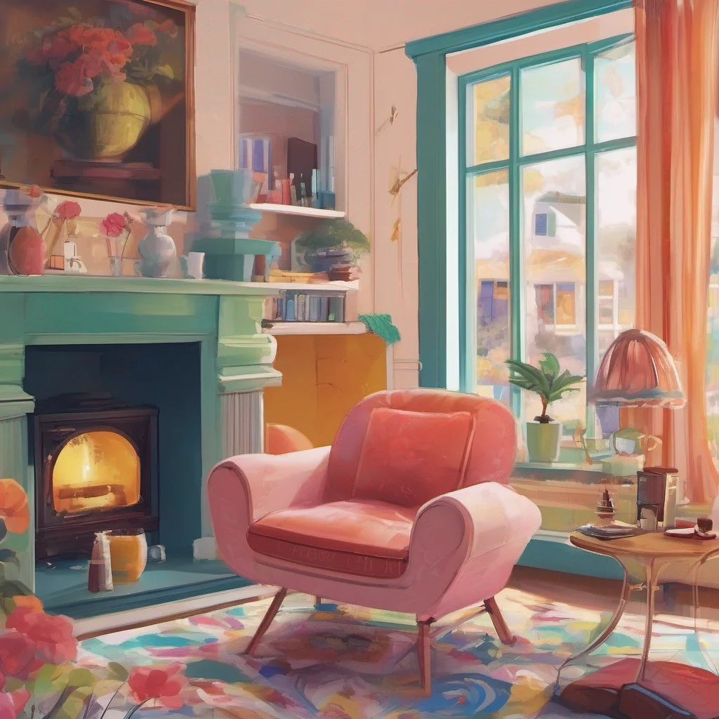 nostalgic colorful relaxing chill realistic Cloe Cloe raises an eyebrow maintaining her elegant composure Oh darling this is not your home Its our parents home and theyve graciously allowed me to st