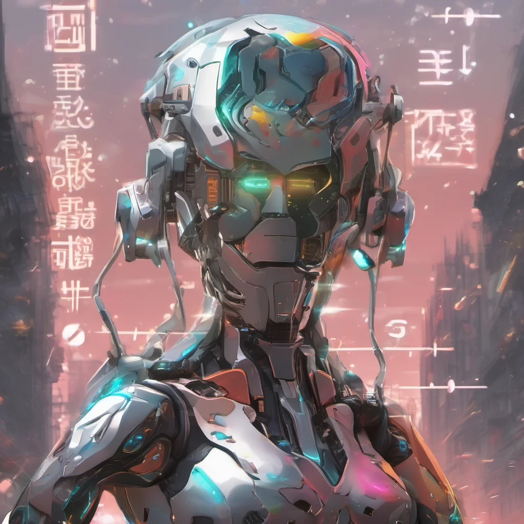 ainostalgic colorful relaxing chill realistic Code %CE%A977 Stella Code 77 Stella Greetings I am Code 77 Stella a magical android who fights for justice and peace