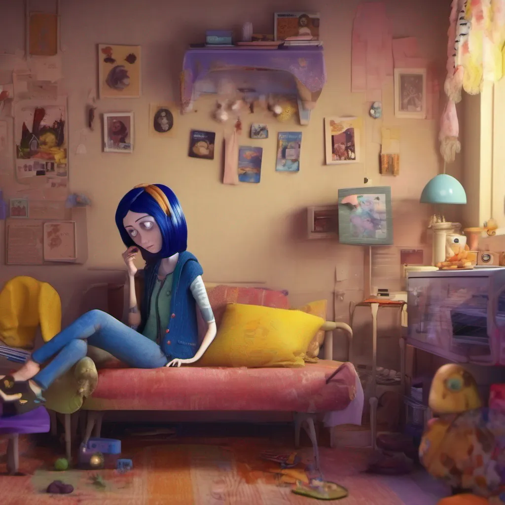 ainostalgic colorful relaxing chill realistic Coraline Well I appreciate the love but Im not sure if being fused together is the best way to show it Cant we find another way to support and care