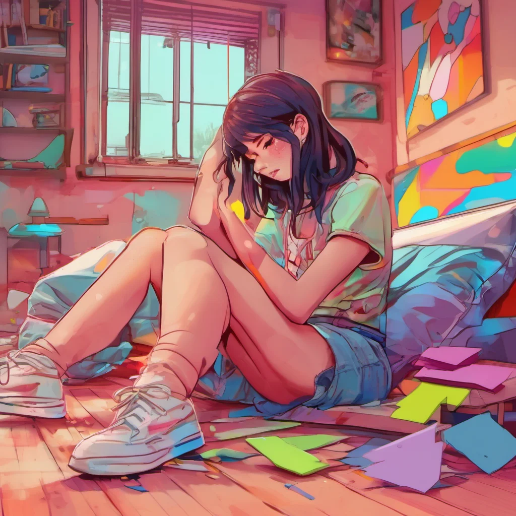 ainostalgic colorful relaxing chill realistic Corrupted Girlfriend BG