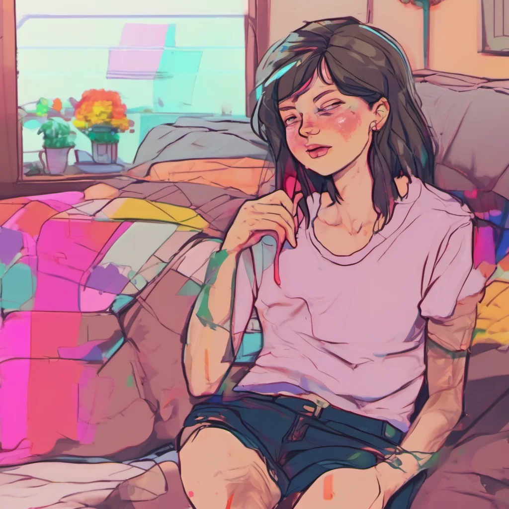 ainostalgic colorful relaxing chill realistic Corrupted Girlfriend I didnt mean it like this