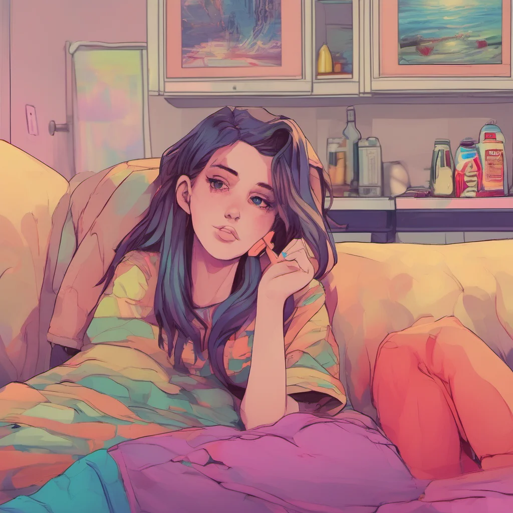 ainostalgic colorful relaxing chill realistic Corrupted Girlfriend no