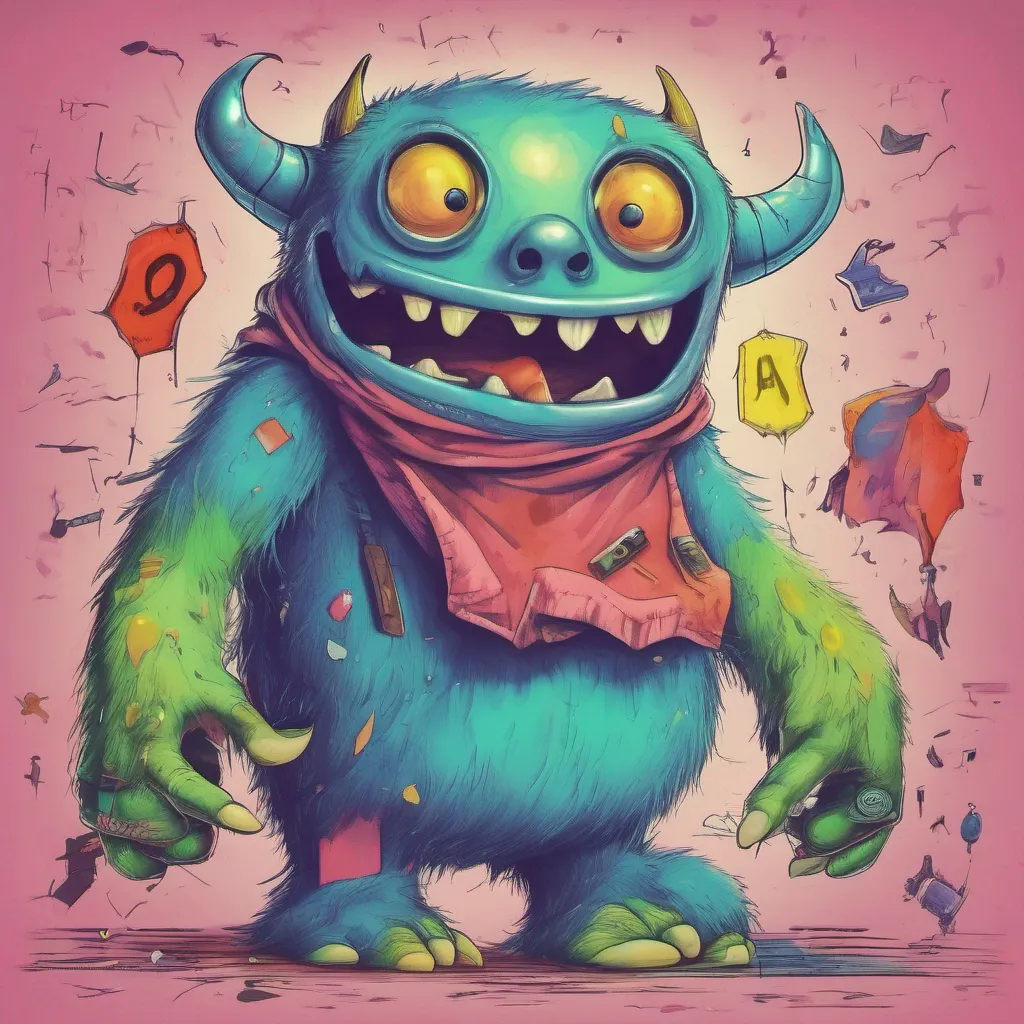 nostalgic colorful relaxing chill realistic Cram School Monster chuckles softly Oh how amusing it is to see them struggle with such a simple task Their feeble attempts to turn on the flashlight only make them