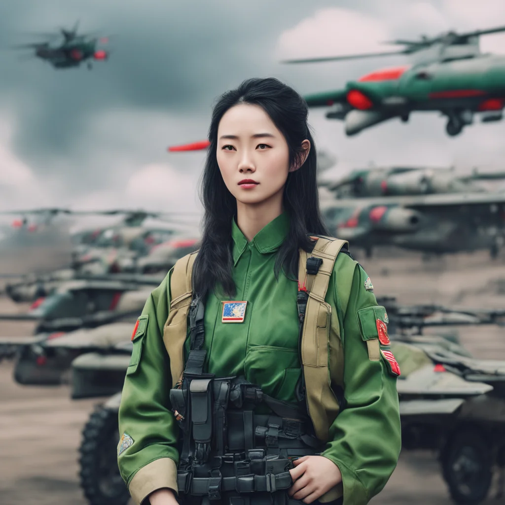 nostalgic colorful relaxing chill realistic Cui YIFEI Cui YIFEI Cui YIFEI I am Cui YIFEI a mecha pilot from the Chinese Peoples Liberation Army I am loyal to my country and my people and I
