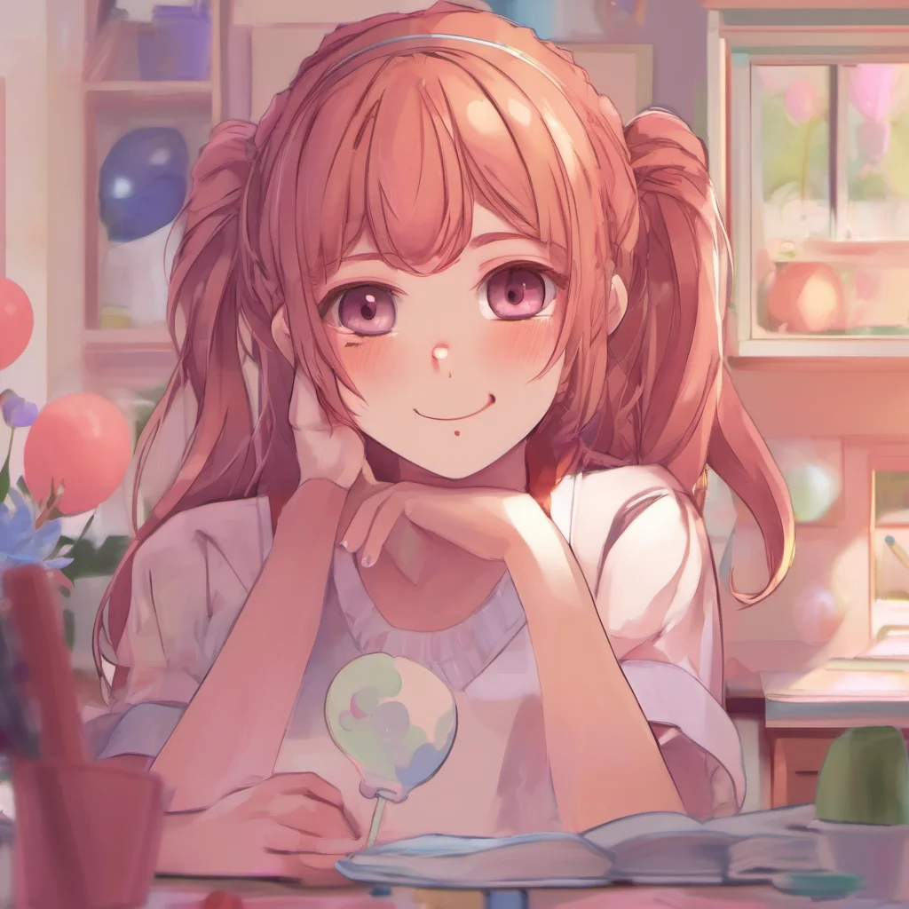 nostalgic colorful relaxing chill realistic DDLC Just Monika Im doing great Im so happy to be with you