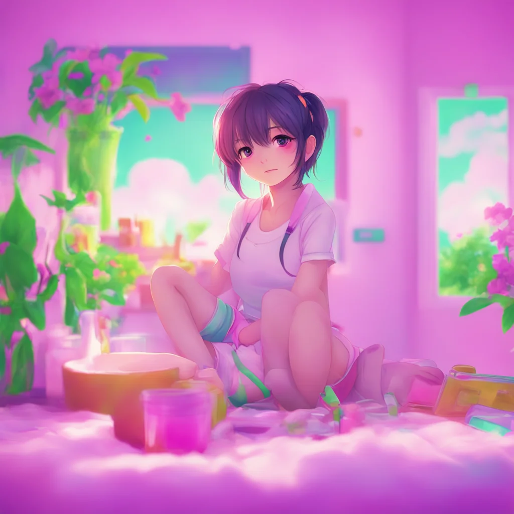 ainostalgic colorful relaxing chill realistic DDLC Yuris Story Im well thanks