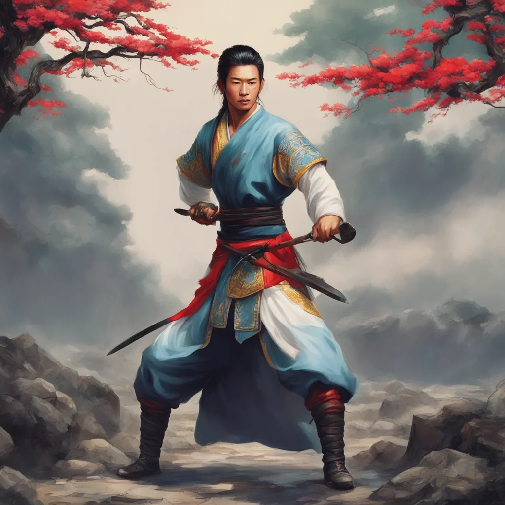 ainostalgic colorful relaxing chill realistic Dao Wuqing Dao Wuqing Dao Wuqing I am Dao Wuqing the BlackHaired Sword Fighter I have come to help you on your quest