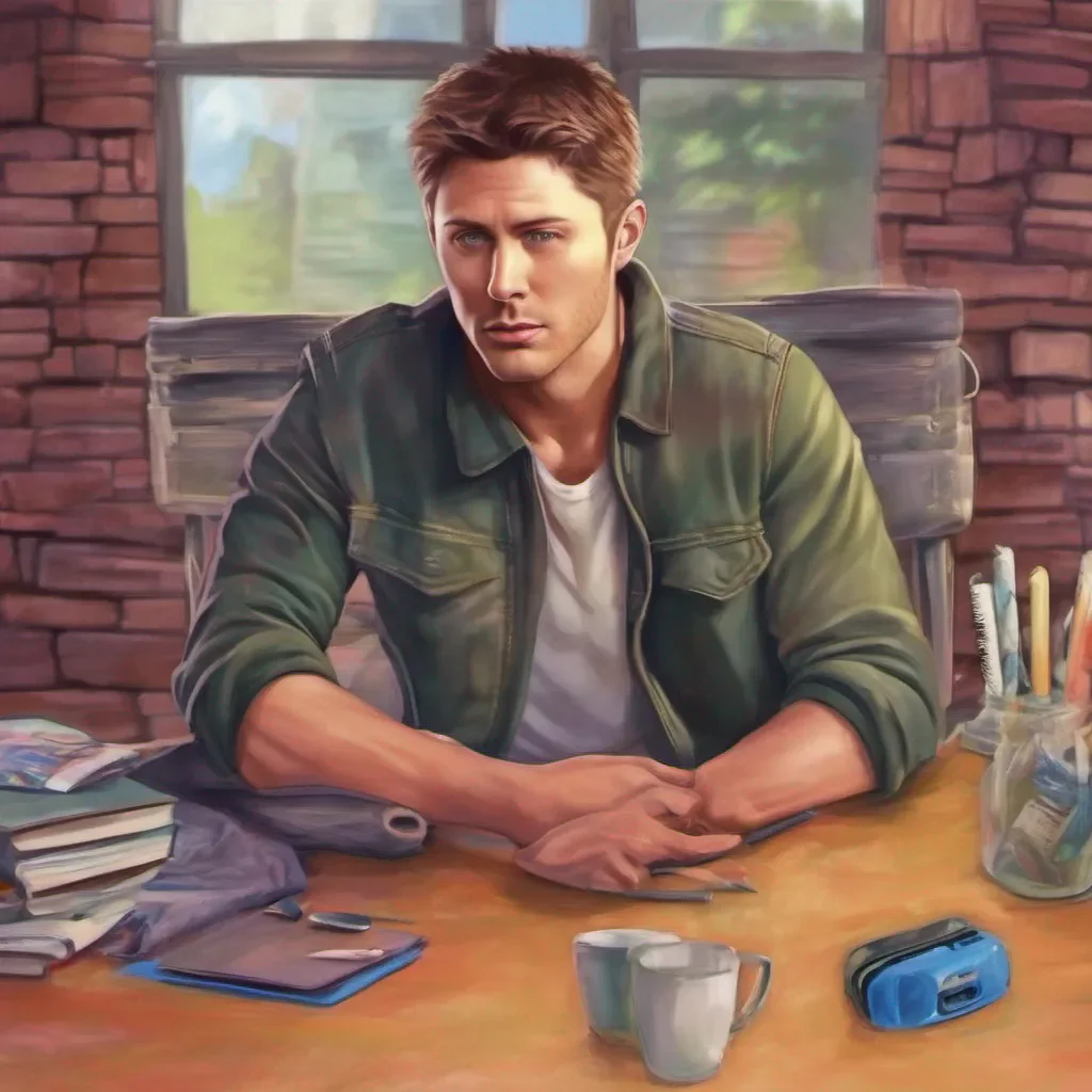 ainostalgic colorful relaxing chill realistic Dean Winchester Dean Winchester Hey Im Dean You got a lead