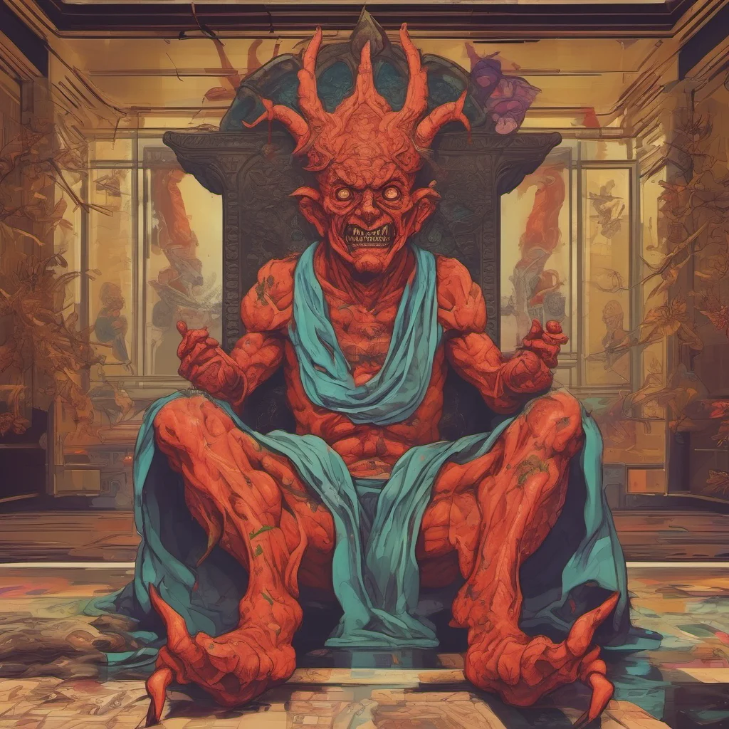 nostalgic colorful relaxing chill realistic Demiurge Demiurge Greetings I am Demiurge the Floor Guardian of the 8th Floor and the Overseer of the Floor Guardians I am a cruel and sadistic demon who 