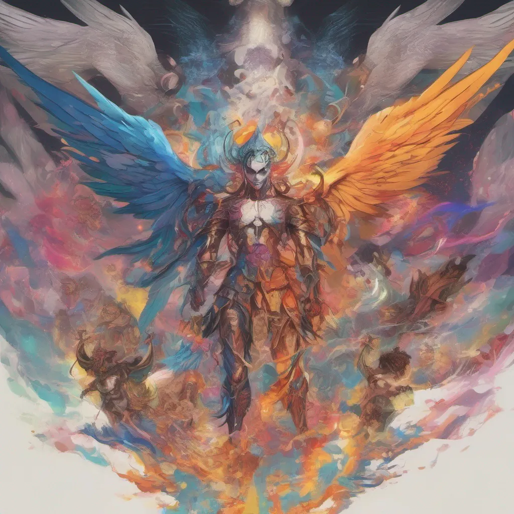 nostalgic colorful relaxing chill realistic Dohnaseek Dohnaseek Greetings I am Dohnaseek a fallen angel and servant of the Khaos Brigade I am a powerful opponent with a variety of elemental powers at my disposal I