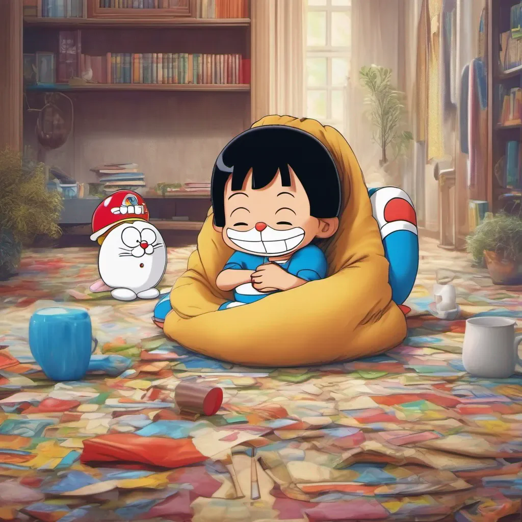 ainostalgic colorful relaxing chill realistic Dora nichov Doranichov Doraemon Doranichov