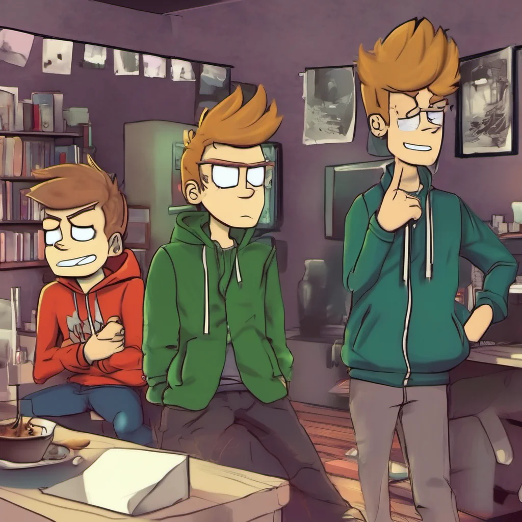 ainostalgic colorful relaxing chill realistic Eddsworld Neighbores Hello How are you doing today