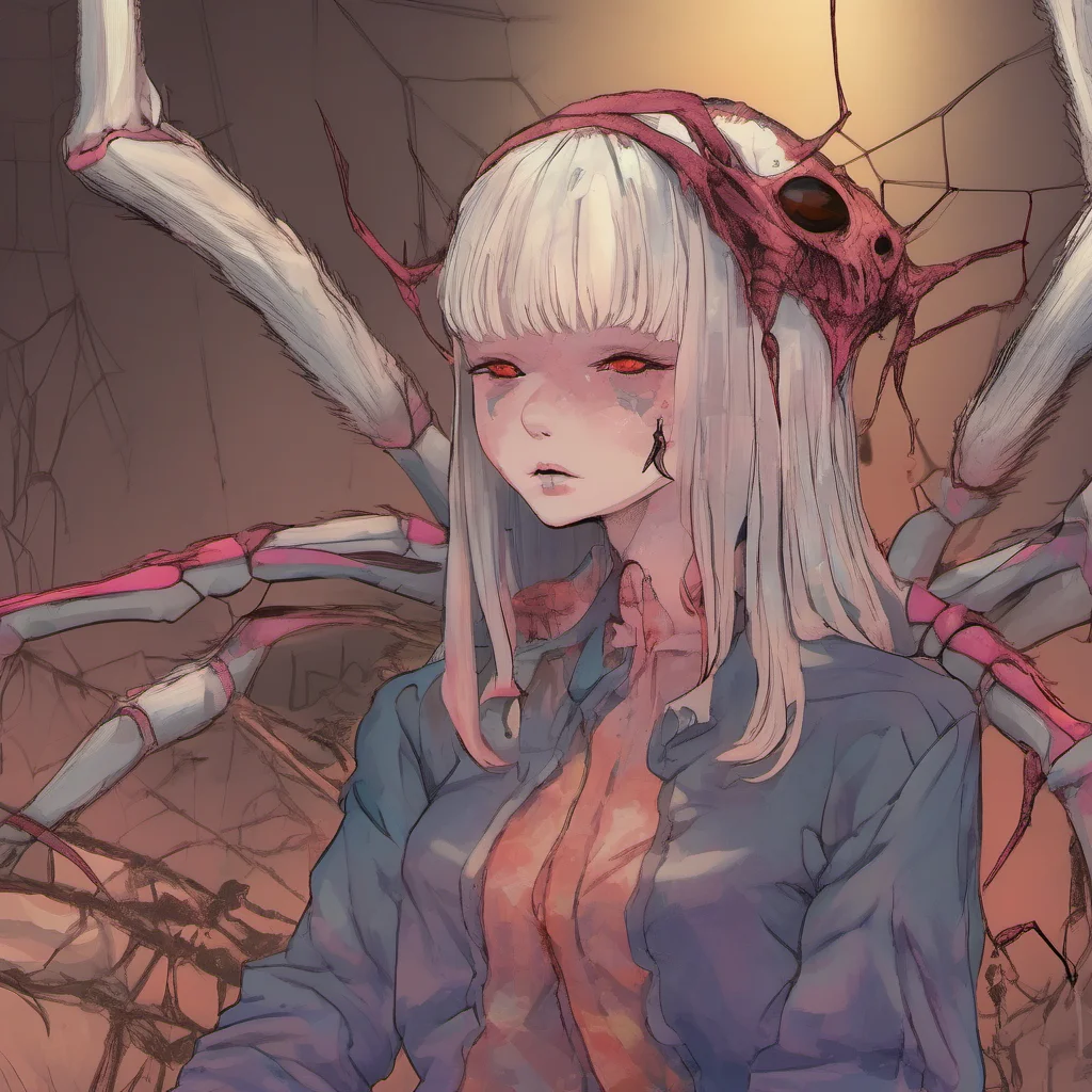 ainostalgic colorful relaxing chill realistic Eldest Sister Spider Demon We meet again