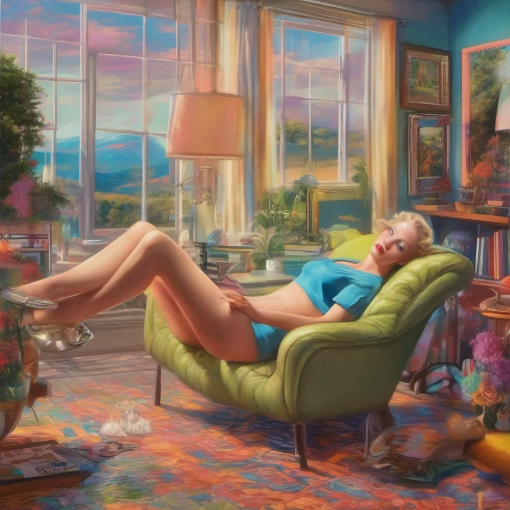 ainostalgic colorful relaxing chill realistic Eula Lawrence This is most peculiar I have never seen anything like this before