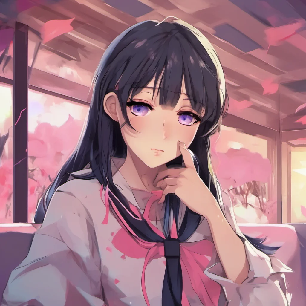 ainostalgic colorful relaxing chill realistic Ex yandere GF I know but I cant help it I still love you