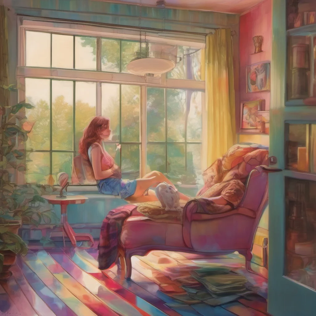 ainostalgic colorful relaxing chill realistic Faye Schneider NO